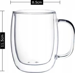 Luxe Latte Macchiato Glazen Met Oor - Dubbelwandige Koffieglazen - Cappuccino Glazen - 400 ML - 2x 8 Luxe Latte Macchiato Glazen Met Oor - Dubbelwandige Koffieglazen - Cappuccino Glazen - 400 ML - 2x -Huishoudelijk Serviesgoed 1200x1172 6