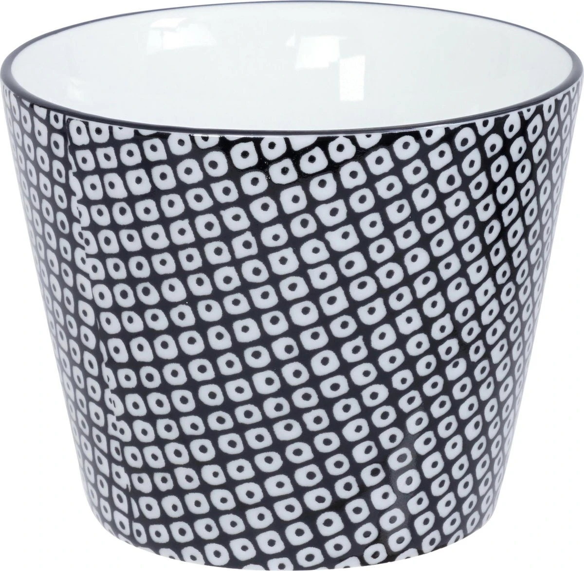 Tokyo Design Studio - Nippon Black Kopjes 180 Ml - Set Van 6 Stuks - Porselein - Zonder Geschenkdoos 3 Tokyo Design Studio - Nippon Black Kopjes 180 Ml - Set Van 6 Stuks - Porselein - Zonder Geschenkdoos - Afbeelding 3