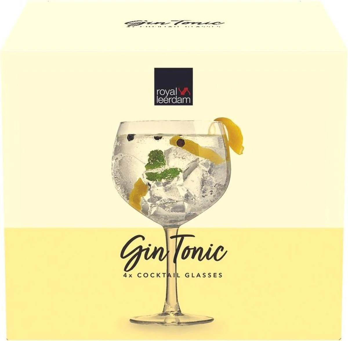Royal Leerdam - Gin-tonic Glazen - 65cl - 4 Stuks 1 Royal Leerdam - Gin-tonic Glazen - 65cl - 4 Stuks