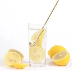 House Of Husk® Lange Theelepels Set - Latte Macchiato Lepels - Koffielepels - Theelepeltjes - RVS - 17cm - 6 Stuks - Goud -Huishoudelijk Serviesgoed 1200x1184 1