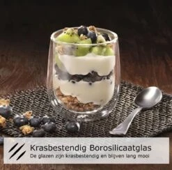 Luxe Dubbelwandige Koffieglazen - Cappuccino Glazen - Dubbelwandige Theeglazen - 350 ML - 4 Stuks -Huishoudelijk Serviesgoed 1200x1184 3