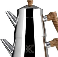 Serenk Definition Turkse Theepot - Inductie Geschikt - Theepottenset - RVS -Huishoudelijk Serviesgoed 1200x1185 5