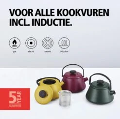 BRABANTIA T-TIME Donkergroene Theepot - Gietijzer - 0,7 L - Inclusief Zeefje 10 BRABANTIA T-TIME Donkergroene Theepot - Gietijzer - 0,7 L - Inclusief Zeefje -Huishoudelijk Serviesgoed 1200x1194 15