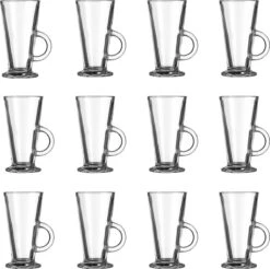 Pasabahce Latte Macchiato/Irish Coffee Glazen - 27 Cl - 12 Stuks - Mooie Koffieglazen