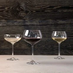 Riviera Maison Champagnecoupe, ChampagneGlas With Love Coupe - Transparant - Glas 400 Ml - 1 Stuk -Huishoudelijk Serviesgoed 1200x1200 1021