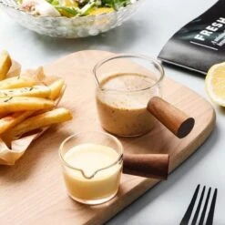 House Of Husk® Espresso Maat Glazen Set - Barista Shotglazen - Mini Maatbeker 50ml En 100ml - Multifuncitoneel Serveerkommetjes- Sauskom - Juskom - 2 Stuks -Huishoudelijk Serviesgoed 1200x1200 1047