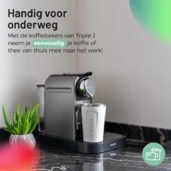 Triple J® Koffiebeker To Go - Thermosbeker - BPA & Lekvrij - 380ml - Wit 9 Triple J® Koffiebeker To Go - Thermosbeker - BPA & Lekvrij - 380ml - Wit -Huishoudelijk Serviesgoed 1200x1200 1079