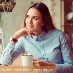 Drinkbeker Wit - Koffiebeker - Kartonnen Beker - 265ml - 100 Stuks - Wegwerpbeker - Papieren Beker - To-Go -Huishoudelijk Serviesgoed 1200x1200 1104