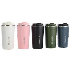 Koffiebeker To Go | Lekvrije Thermosbeker | Thermosfles | RVS Reisbeker | Dubbelwandige Travel Mug | 380 Ml | Zwart -Huishoudelijk Serviesgoed 1200x1200 1108