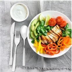 Sola Bestekset Sevilla - Economy - 6 Persoons - 39 Delig - Zilver Chroomstaal 18/0 - RVS -Huishoudelijk Serviesgoed 1200x1200 115