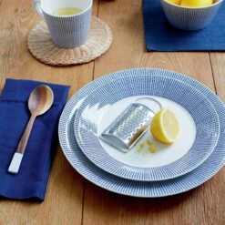 Royal Doulton Pacific - 6x Mok / Beker - Porselein - Wit / Blauw - 450 Ml - Set Van 6 Mokken -Huishoudelijk Serviesgoed 1200x1200 1224