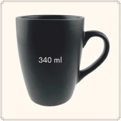 OTIX Koffiekopjes - Met Oor - Set Van 6 - Mat - Zwart - 340ml 9 OTIX Koffiekopjes - Met Oor - Set Van 6 - Mat - Zwart - 340ml -Huishoudelijk Serviesgoed 1200x1200 1249