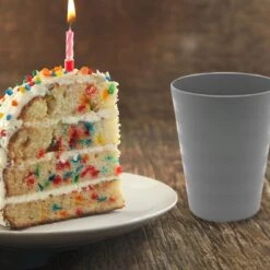 Luxe Herbruikbare Drinkbekers Van In Round – 5 Stuks – Grijs – Plastic / Kunststof – Drinkbeker Voor Volwassenen En Kinderen – Alternatief Voor Wegwerp Bekers – Drink Beker – Limonadeglazen Sapglazen – Camping Servies – Onbreekbare Glazen – Beerpong -Huishoudelijk Serviesgoed 1200x1200 1303