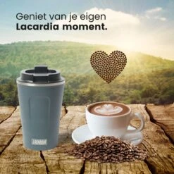 LaCardia Koffiebeker To Go Premium Blauw – Thermosbeker – Theebeker – 380ML – Herbruikbaar -Huishoudelijk Serviesgoed 1200x1200 1340