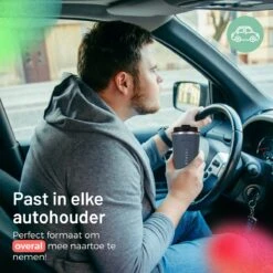 Triple J® Koffiebeker To Go - Thermosbeker - BPA & Lekvrij - 380ml - Blauw -Huishoudelijk Serviesgoed 1200x1200 1360