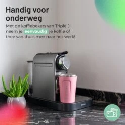 Triple J® Koffiebeker To Go - Thermosbeker - BPA & Lekvrij - 380ml - Roze 9 Triple J® Koffiebeker To Go - Thermosbeker - BPA & Lekvrij - 380ml - Roze -Huishoudelijk Serviesgoed 1200x1200 1377
