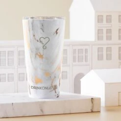 DRINKONLOVE - SHAKEY GOLD - Drinkbeker Met Rietje - RVS - 480 Ml -Huishoudelijk Serviesgoed 1200x1200 1503