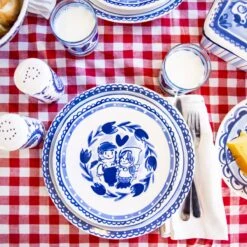 Blond Amsterdam, Delfts Blond, Ontbijtbord Tulp 22cm -Huishoudelijk Serviesgoed 1200x1200 1555