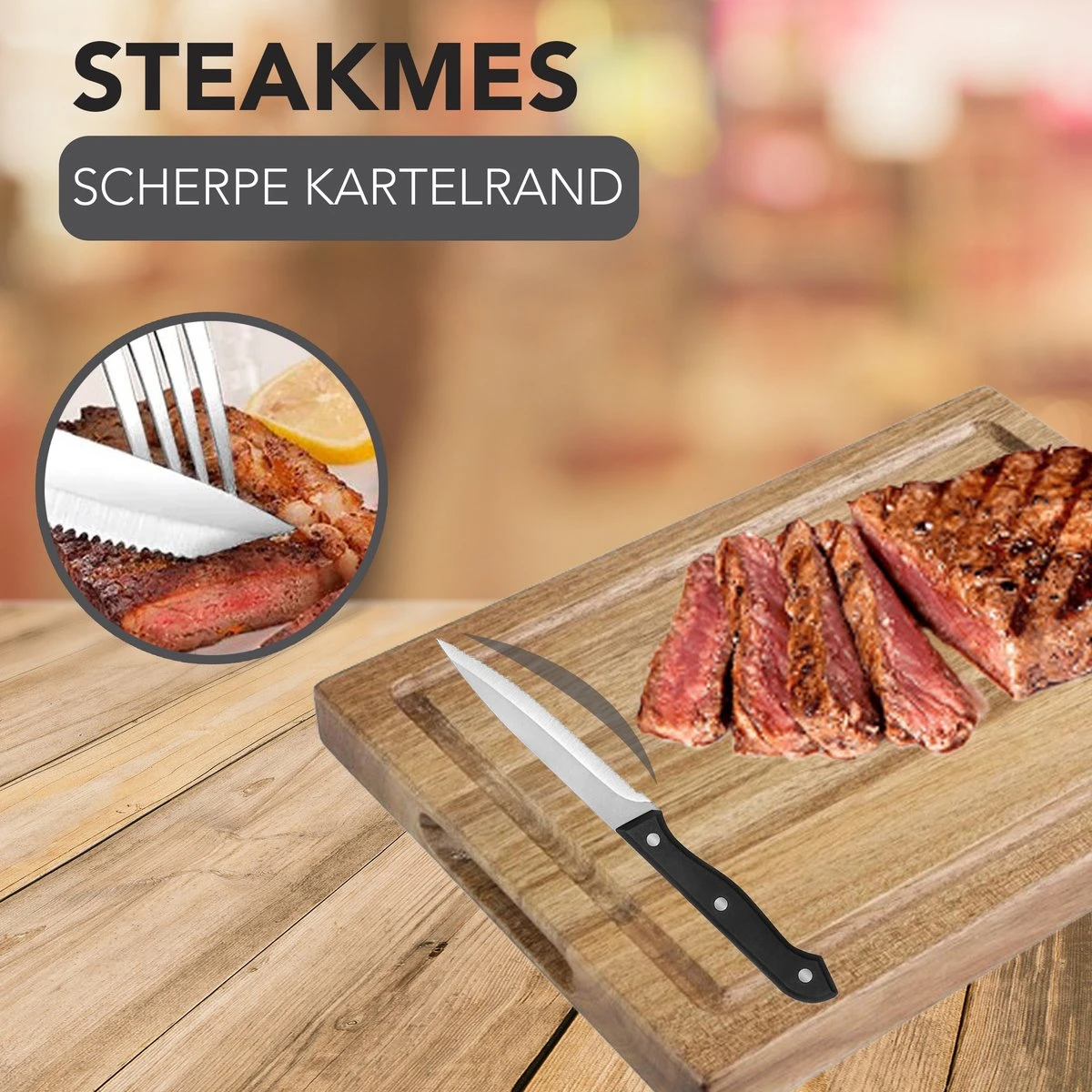 Achaté Bestekset 6 Persoons - 36-delig - RVS - Lepels, Messen, Vorken En Steakmessen - Hoogwaardige Kwaliteit - Vaatwasser Bestendig - Zilver 5 Achaté Bestekset 6 Persoons - 36-delig - RVS - Lepels, Messen, Vorken En Steakmessen - Hoogwaardige Kwaliteit - Vaatwasser Bestendig - Zilver - Afbeelding 5