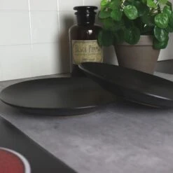 Orange85 Bordenset - Dinerbord - Borden - Plat - Set Van 6 - Mat Zwart - Diameter 27cm - Aardewerk - Servies -Huishoudelijk Serviesgoed 1200x1200 1574