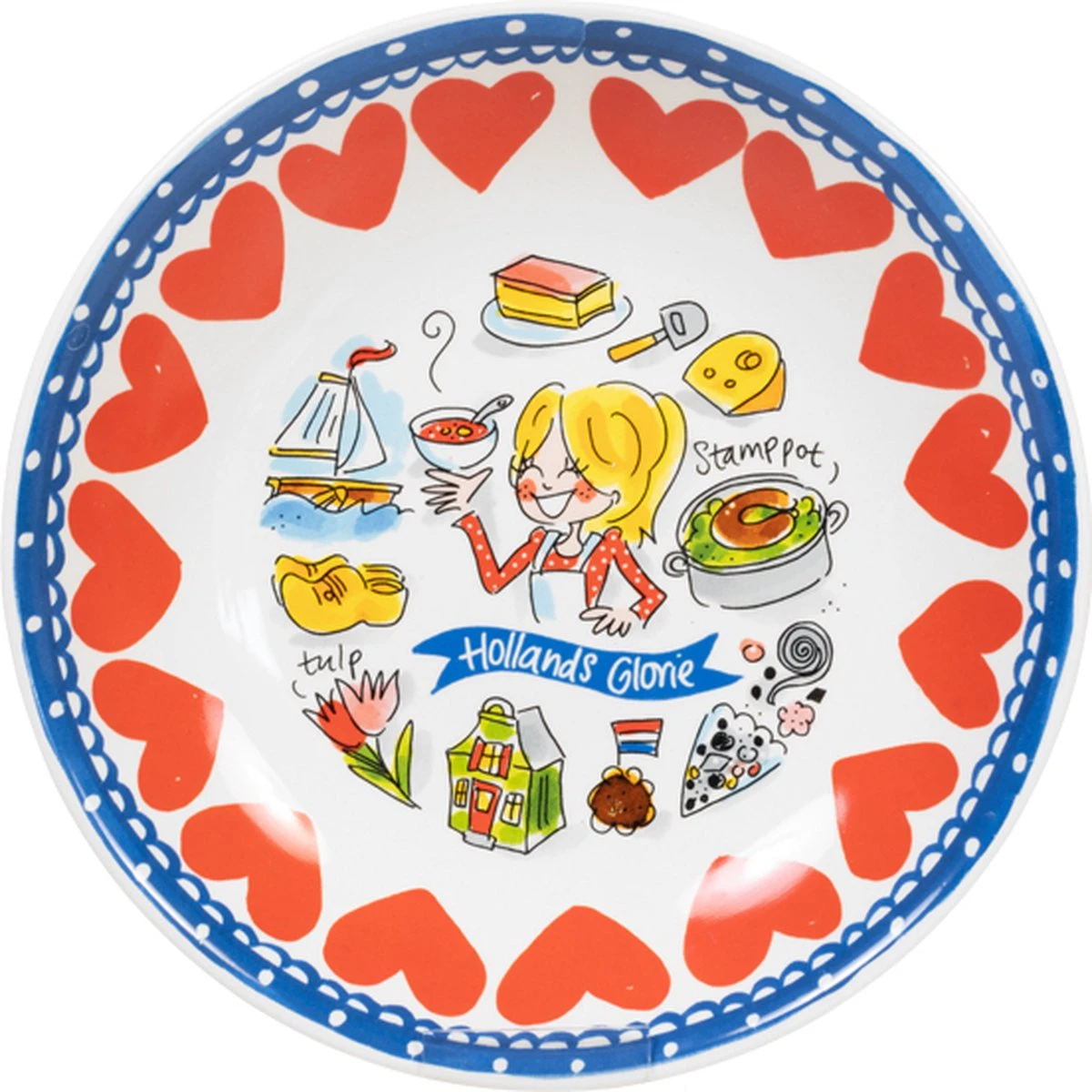 Blond Amsterdam Specials Hollands Glorie Diep Bord ø23cm 1 Blond Amsterdam Specials Hollands Glorie Diep Bord ø23cm