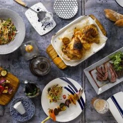 Royal Doulton Pacific - Pastaborden / Bordenset - Porselein - Wit / Blauw - ⌀ 22 Cm - 6 Stuks -Huishoudelijk Serviesgoed 1200x1200 1594