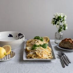 Royal Doulton Pacific - Pastaborden / Bordenset - Porselein - Wit / Blauw - ⌀ 22 Cm - 6 Stuks -Huishoudelijk Serviesgoed 1200x1200 1596