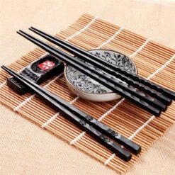 KELERINO. Chopsticks Set (2 Stokjes) - Eetstokjes Sushi - Bloemen -Huishoudelijk Serviesgoed 1200x1200 16