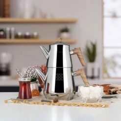 Serenk Definition Turkse Theepot - Inductie Geschikt - Theepottenset - RVS -Huishoudelijk Serviesgoed 1200x1200 1616