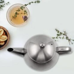 Vaja Valerie - Theepot Met Filter - Dubbelwandig - RVS - 1.2L -Huishoudelijk Serviesgoed 1200x1200 1651