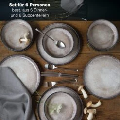 Merkloos Serviesset Duurzaam Borden Mokken Kommen Tableware Set -Huishoudelijk Serviesgoed 1200x1200 1775