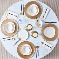 Karaca Middle Streamline Gold 12-delige Serviesset 5 Karaca Middle Streamline Gold 12-delige Serviesset -Huishoudelijk Serviesgoed 1200x1200 1790