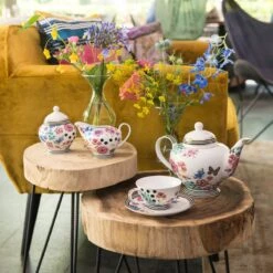 Melli Mello - Suikerpot Nora - Suikerkommetje - Bloemen - Stippen - Suiker -Huishoudelijk Serviesgoed 1200x1200 1828