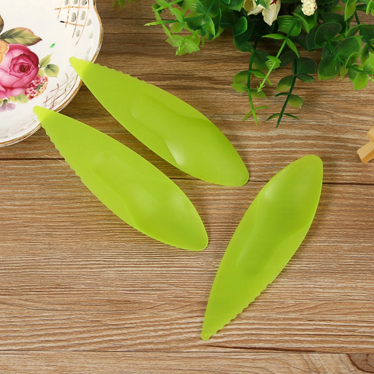 Merkloos Kiwi Lepel/Mes | Kunststof | 10,5cm | Ideaal Voor Kinderen | 3, 5 Of 8 Stuks Hoge Korting! 4 Merkloos Kiwi Lepel/Mes | Kunststof | 10,5cm | Ideaal Voor Kinderen | 3, 5 Of 8 Stuks Hoge Korting! - Afbeelding 4