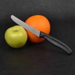 Victorinox Tafelmes 6 Stuks Zwart Krom Heft -Huishoudelijk Serviesgoed 1200x1200 220