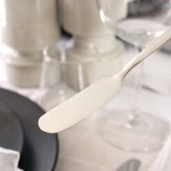 House Of Husk Botermesjes Set - Zilver - RVS - Botermes - Smeermessen - Tapas Mesjes - 6 Stuks -Huishoudelijk Serviesgoed 1200x1200 235