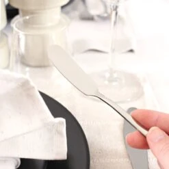 House Of Husk Botermesjes Set - Zilver - RVS - Botermes - Smeermessen - Tapas Mesjes - 6 Stuks -Huishoudelijk Serviesgoed 1200x1200 237