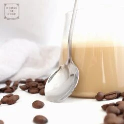 House Of Husk Latte Macchiato Lepels Set - Lange Theelepels - Koffielepels - Longdrinklepels - Sorbetlepels - Barlepel - RVS - 6 Stuks - 19CM - Zilver -Huishoudelijk Serviesgoed 1200x1200 273