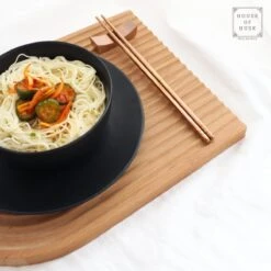 House Of Husk Chopsticks Set - Koreaanse Eetstokjes - Vaatwasserbestendig - RVS - 5 Paar - Rose Goud -Huishoudelijk Serviesgoed 1200x1200 350