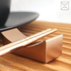 House Of Husk Chopsticks Set - Koreaanse Eetstokjes - Vaatwasserbestendig - RVS - 5 Paar - Rose Goud -Huishoudelijk Serviesgoed 1200x1200 351