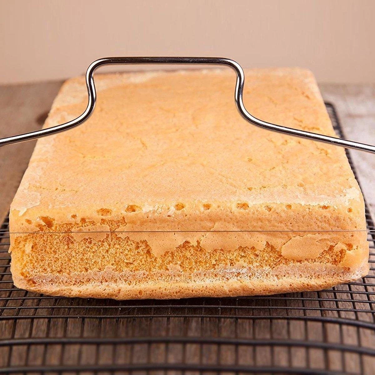 LOUZIR Professionele Taartsnijder - RVS - Taart Zaag - Cake Snijder 8 LOUZIR Professionele Taartsnijder - RVS - Taart Zaag - Cake Snijder - Afbeelding 8