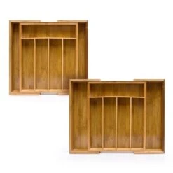 HI Bestekbak Uitschuifbaar Bamboe -Huishoudelijk Serviesgoed 1200x1200 454