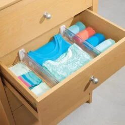 IDesign Ladeverdeler Uitschuifbaar 2 Stuks Transparant - Transparant - Klaar Voor Gebruik, Verstelbaar, Uitschuifbaar -Huishoudelijk Serviesgoed 1200x1200 485