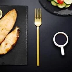 Cadeau 30-delige Gouden Zilverwerk Set Bestekset, Velaze 18/10 Roestvrijstalen Gebruiksvoorwerpen Service Voor 6 Personen Inclusief Dinerlepel, Diner Vork, Diner Mes, Dessertvork En Theelepel, Spiegel Gepolijst Ontwerp -Huishoudelijk Serviesgoed 1200x1200 52