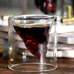 Aretica Shotglaasjes Skull Gift Set Van 4 - Borrelglaasjes - Shot Glaasjes - Vaatwasserbestendige Shotglazen - Shotglas - Drankspel - Glazen Borrelglas - Inhoud 25 Ml - Ø 4.7cm - Transparant -Huishoudelijk Serviesgoed 1200x1200 539