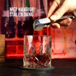 Whiskey Set 12 Delig Whisky Set - Met Glazen En Aluminium Stenen - Whisky Stones Set 11 Whiskey Set 12 Delig Whisky Set - Met Glazen En Aluminium Stenen - Whisky Stones Set -Huishoudelijk Serviesgoed 1200x1200 796