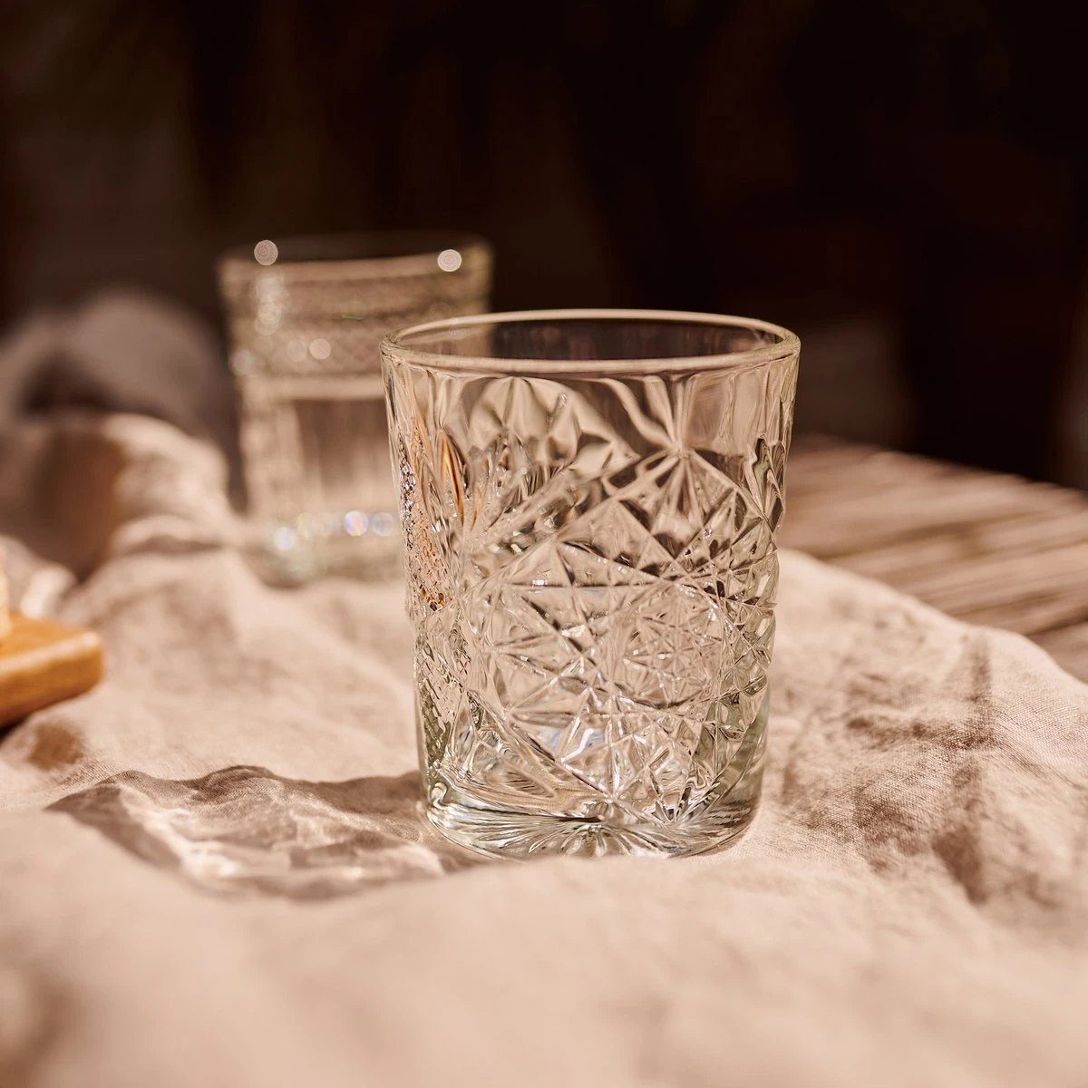 Libbey Drinkglas Hobstar - 355 Ml / 35,5 Cl - 6 Stuks - Vintage Design - Vaatwasserbestendig - Hoge Kwaliteit 2 Libbey Drinkglas Hobstar - 355 Ml / 35,5 Cl - 6 Stuks - Vintage Design - Vaatwasserbestendig - Hoge Kwaliteit - Afbeelding 2