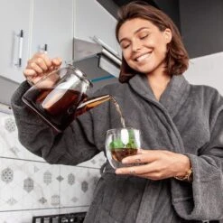 Luxe Dubbelwandige Koffieglazen - Latte Macchiato Glazen - Cappuccino Glazen - 300 ML - Set Van 6 -Huishoudelijk Serviesgoed 1200x1200 934