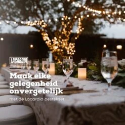 LaCardia Bestekset Glans Zwart – 24-delig Bestek – 6 Persoons – Bestek Zwart Voor 6 Personen -Huishoudelijk Serviesgoed 1200x1200 98