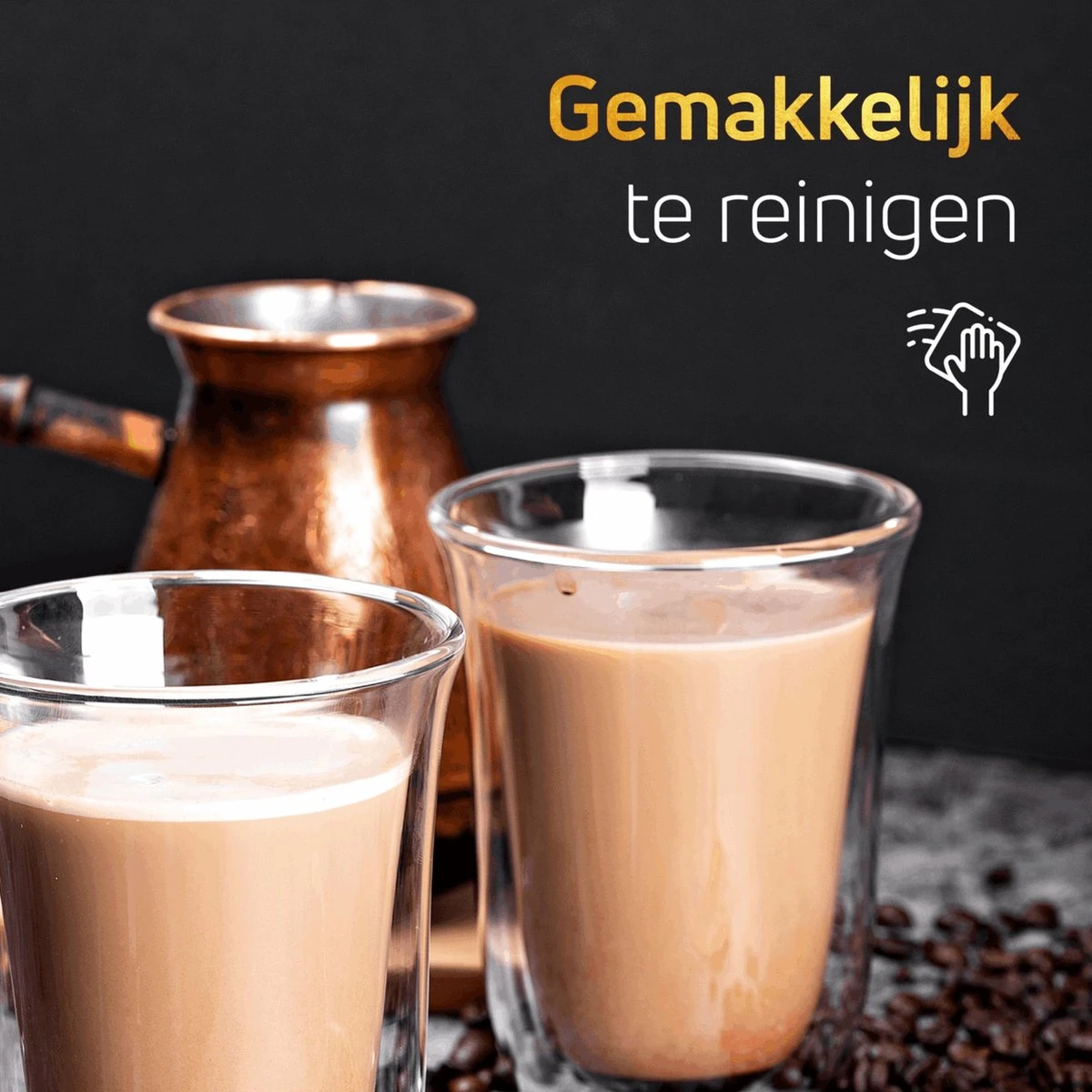 VDN Dubbelwandige Koffieglazen Theeglazen - 300 ML Mokken - Set Van 4 Handgeblazen Cappuccino Latte Macchiato Glazen Dubbelwandig 6 VDN Dubbelwandige Koffieglazen Theeglazen - 300 ML Mokken - Set Van 4 Handgeblazen Cappuccino Latte Macchiato Glazen Dubbelwandig - Afbeelding 6